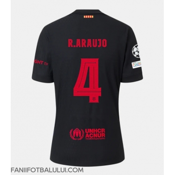Barcelona Ronald Araujo #4 Tricou Fotbal Replică 2024-25 Barbati Deplasare